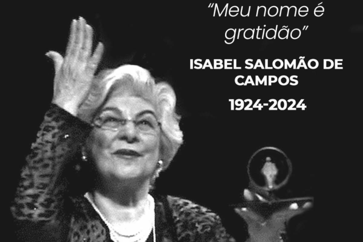 Dona Isabel fundou do grupo espírita Casa do Caminho.