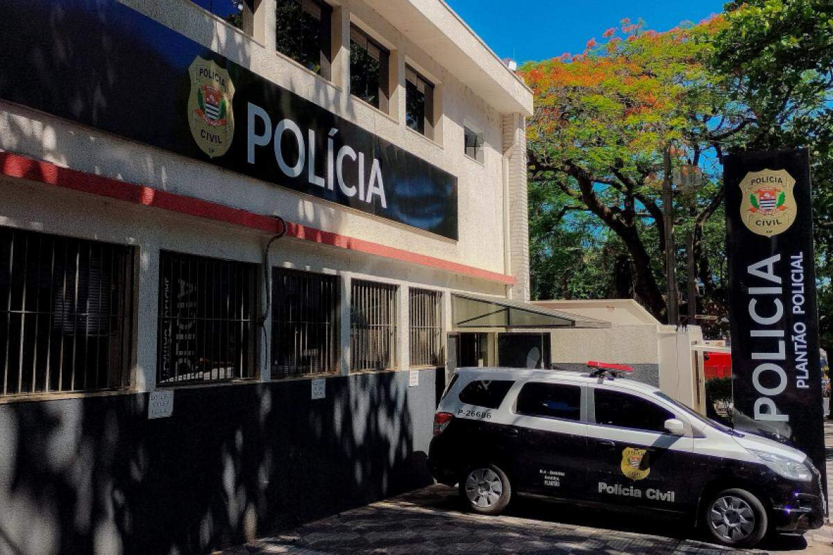 Mulher foi levada ao plantão policial, onde permaneceu presa