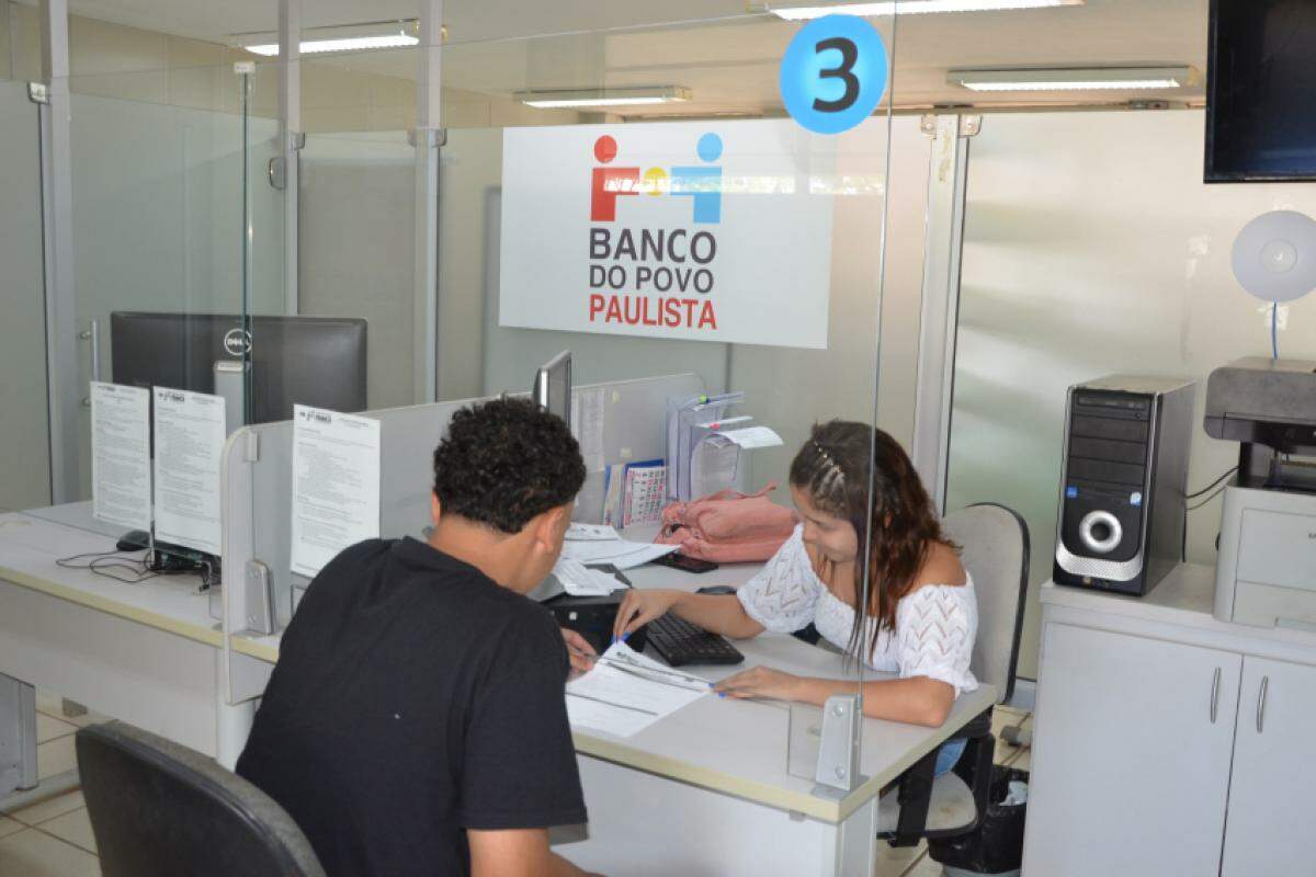 Banco do Povo localizado no térreo da Prefeitura Municipal de Franca