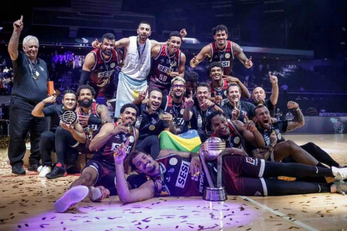 Capital do Basquete no topo do mundo: Sesi Franca conquista Copa Intercontinental