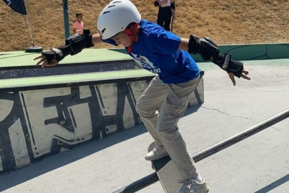 Mariah Ferreira, jovem promessa do skate de Franca, treina intensamente para representar São Paulo no Campeonato Brasileiro em Natal