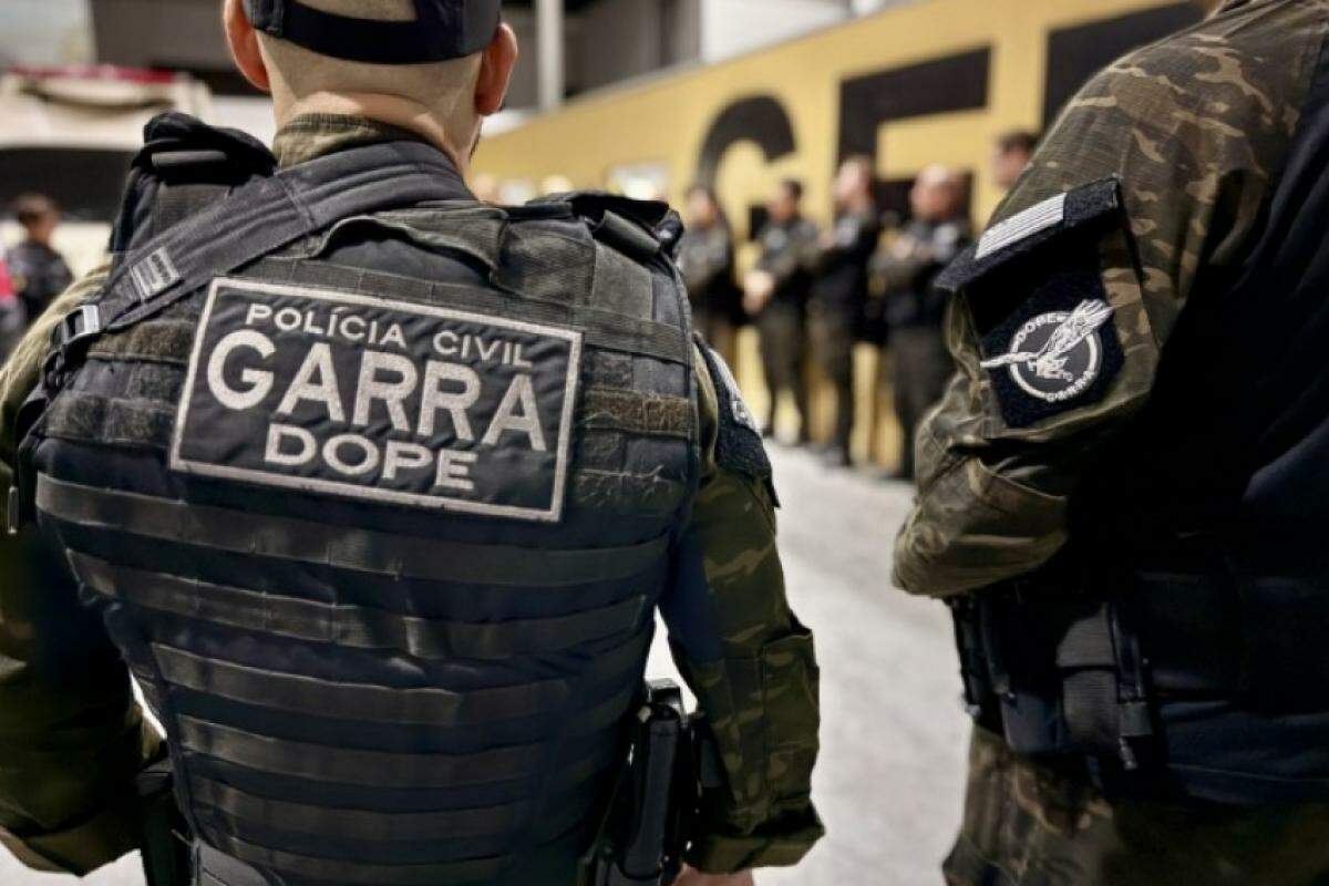 Ação é realizada pela Polícia Civil