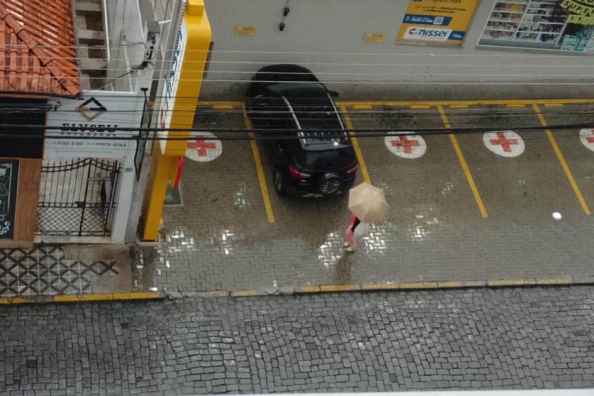 Chuva em Guaratinguetá nesta quarta