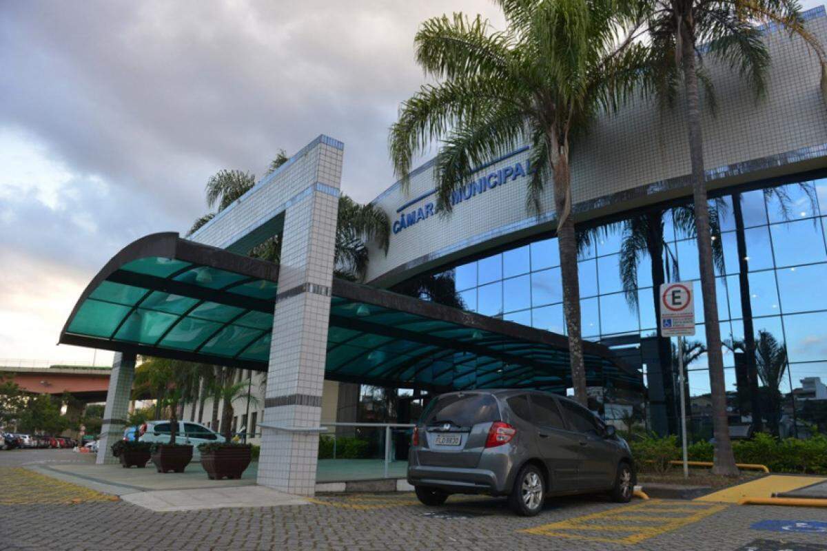 Entrada da Câmara de São José dos Campos