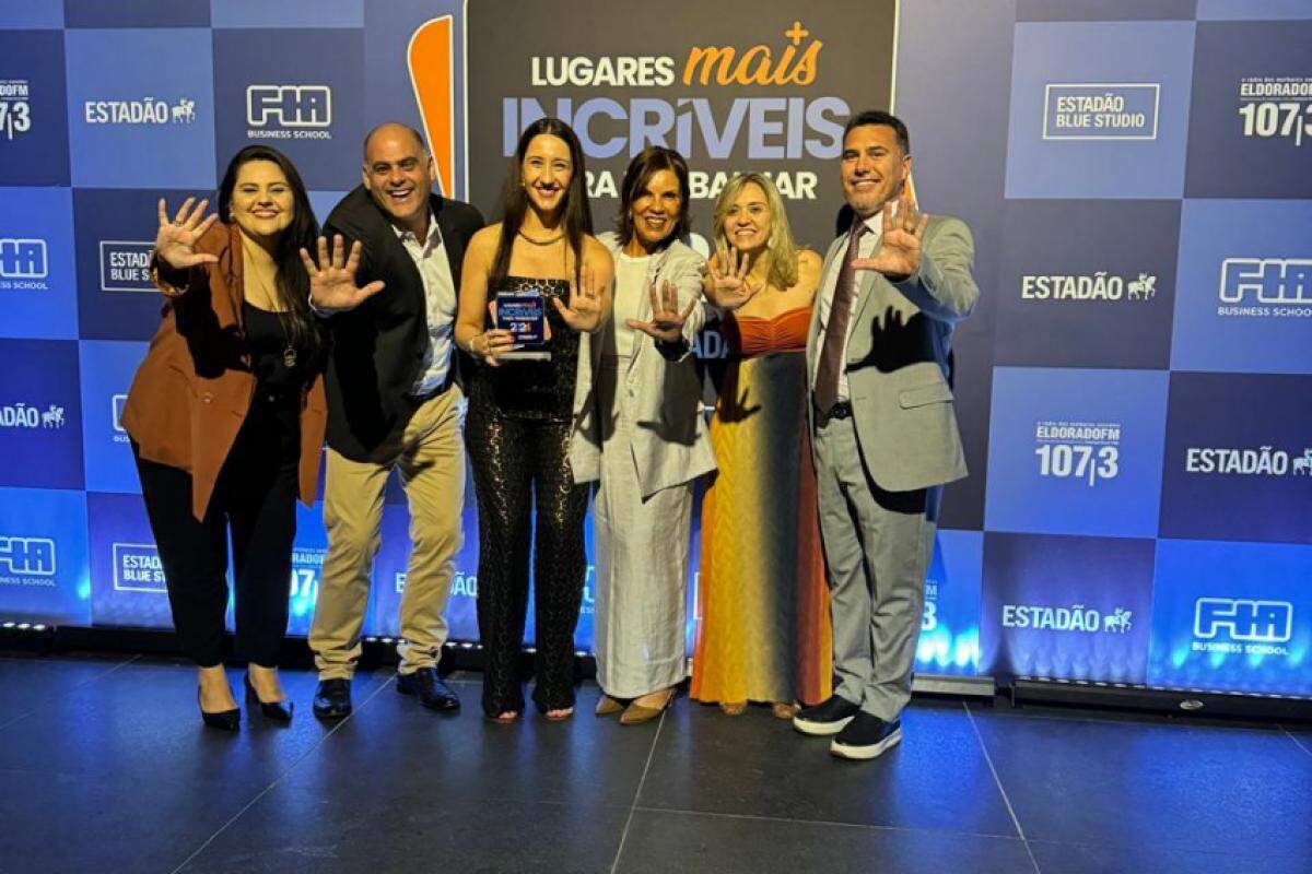 Thamiris Maciel (Gerente de DHO e Qualidade de Vida), Eric Garmes (CEO da Paschoalotto), Juliana Dorigo (CHRO da Paschoalotto), Rosana Camargo (Gerente de Respo