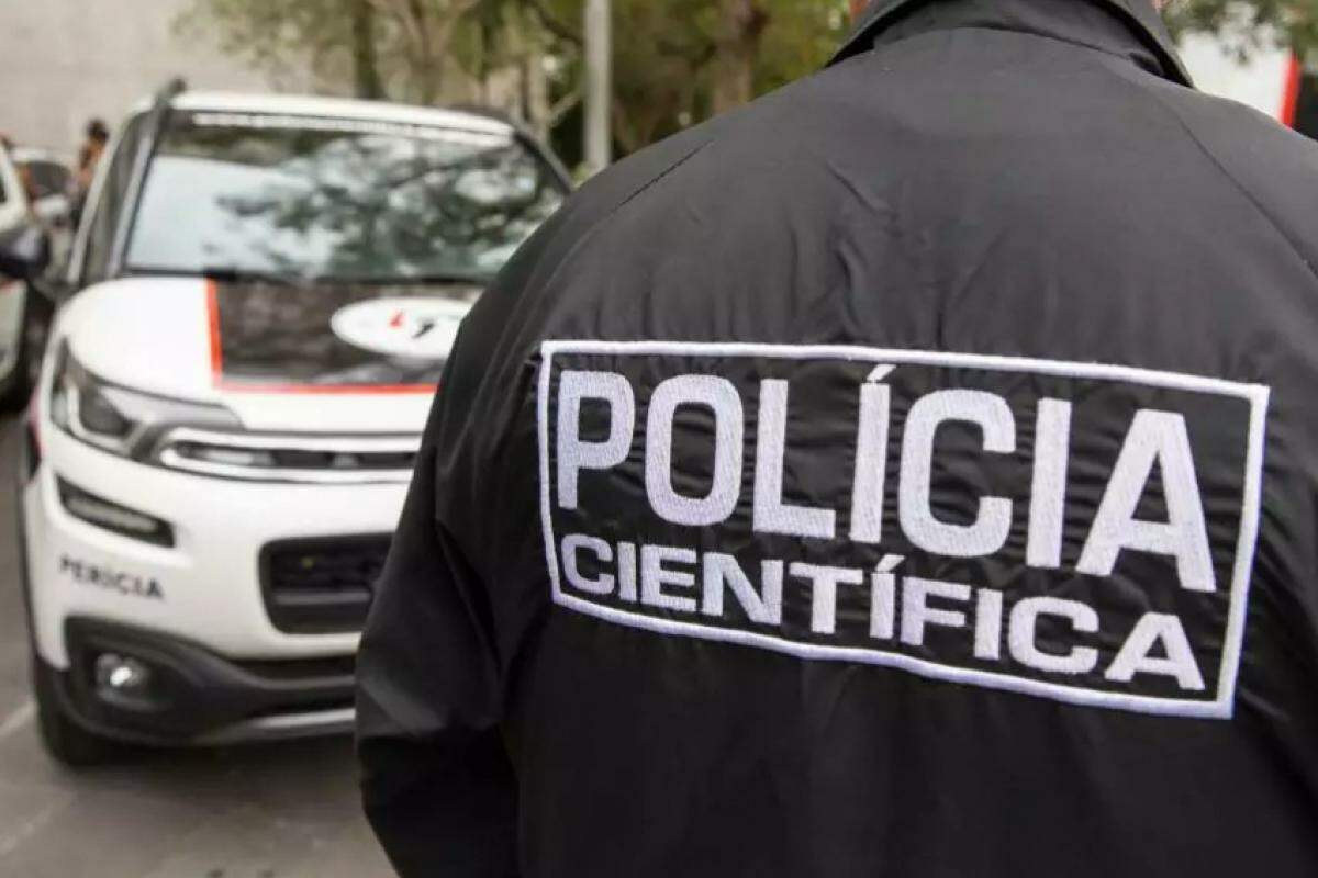 Polícia Científica esteve no local