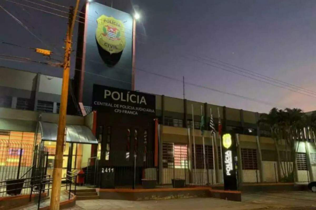 Sede da Central de Polícia Judiciária de Franca; um boletim de ocorrência foi registrado 