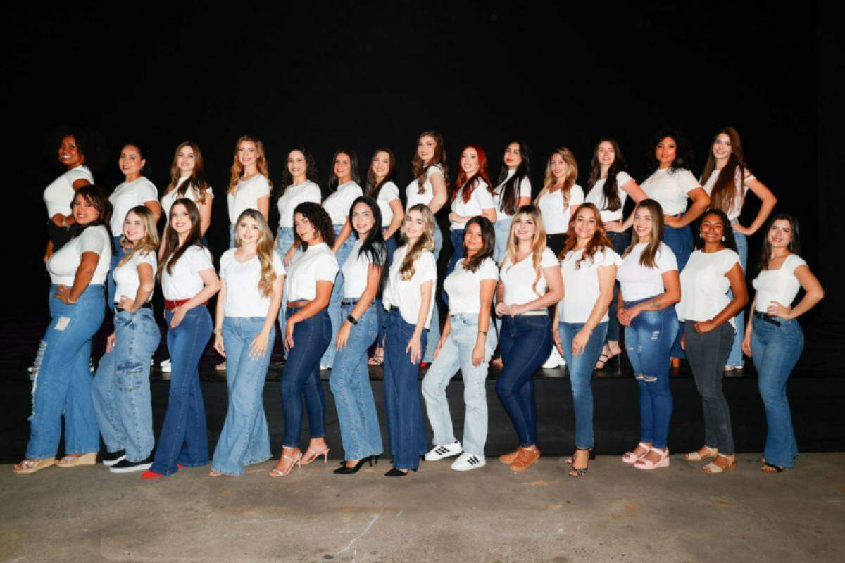 27 candidatas compareceram ao primeiro dia de ensaios