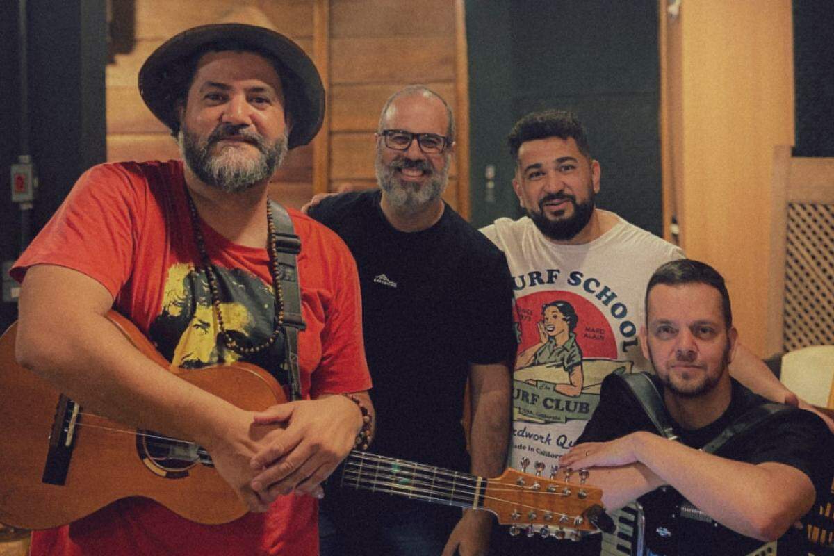 Músicos farão show neste domingo na Praça dos Bambus do Botânico. Apresentação contará com releituras de compositores como Renato Teixeira e Caetano Veloso