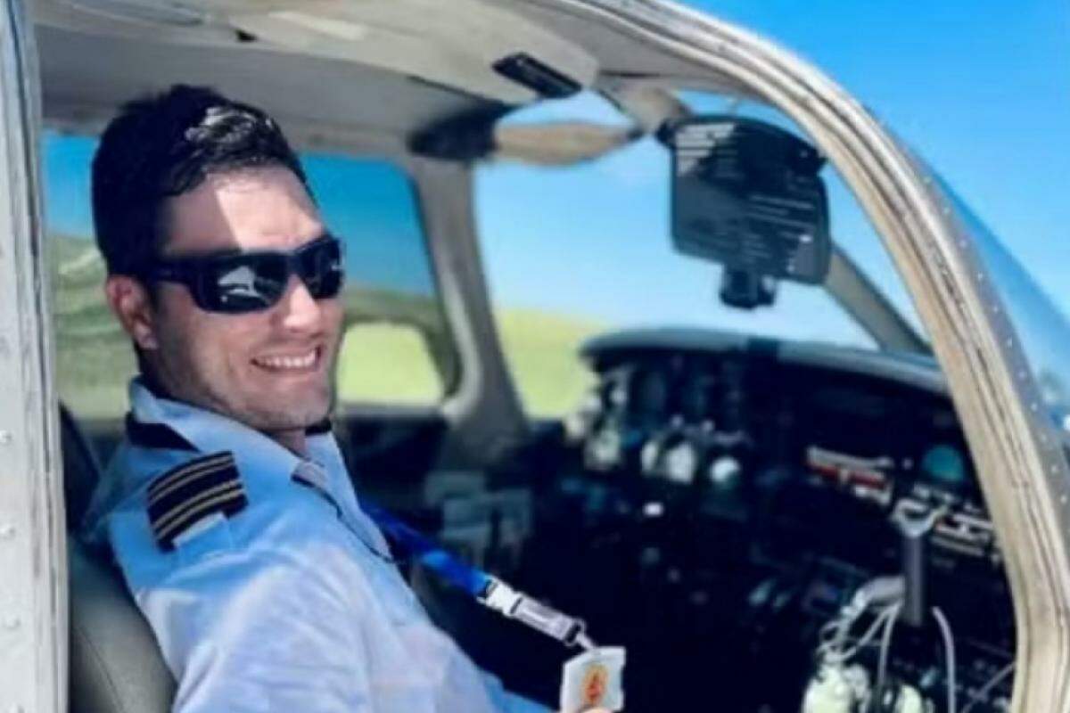 Rodrigo Boer Machado, piloto de 29 anos