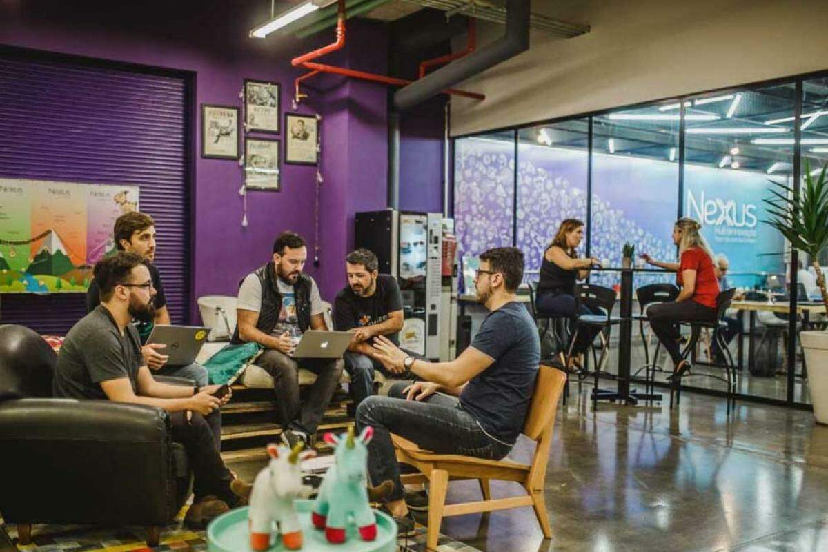 Ambiente do Nexus, programa que acompanha startups no PIT (Parque de Inovação Tecnológica São José dos Campos)