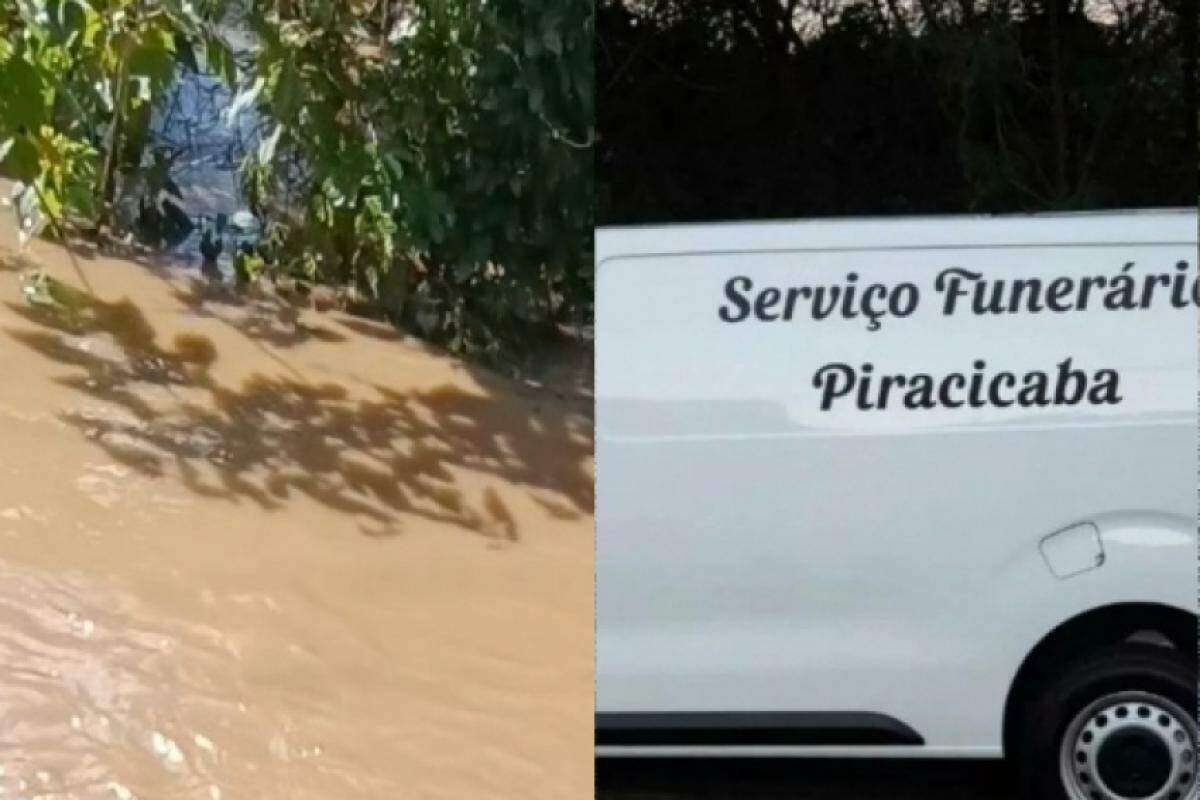 O corpo foi encontrado por populares no Rio Piracicaba. Pericia confirmou homicídio.