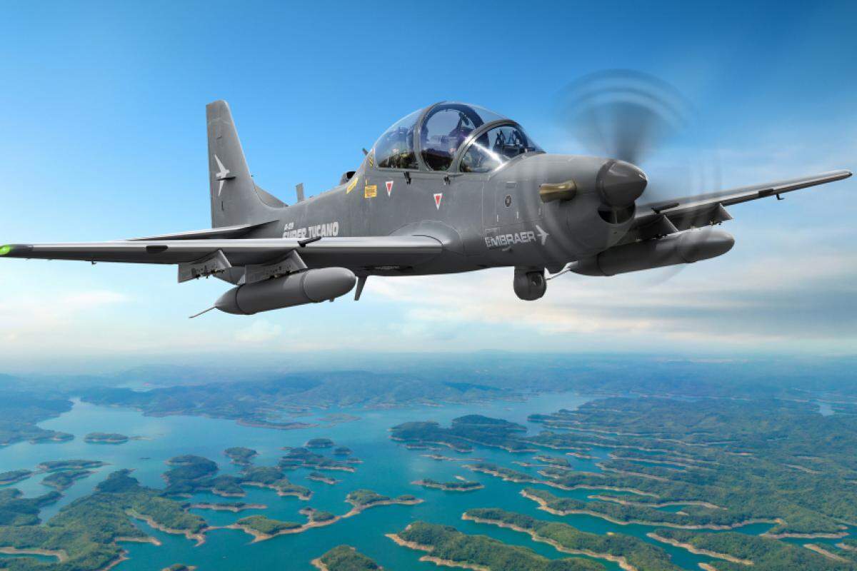 A-29 Super Tucano da Embraer