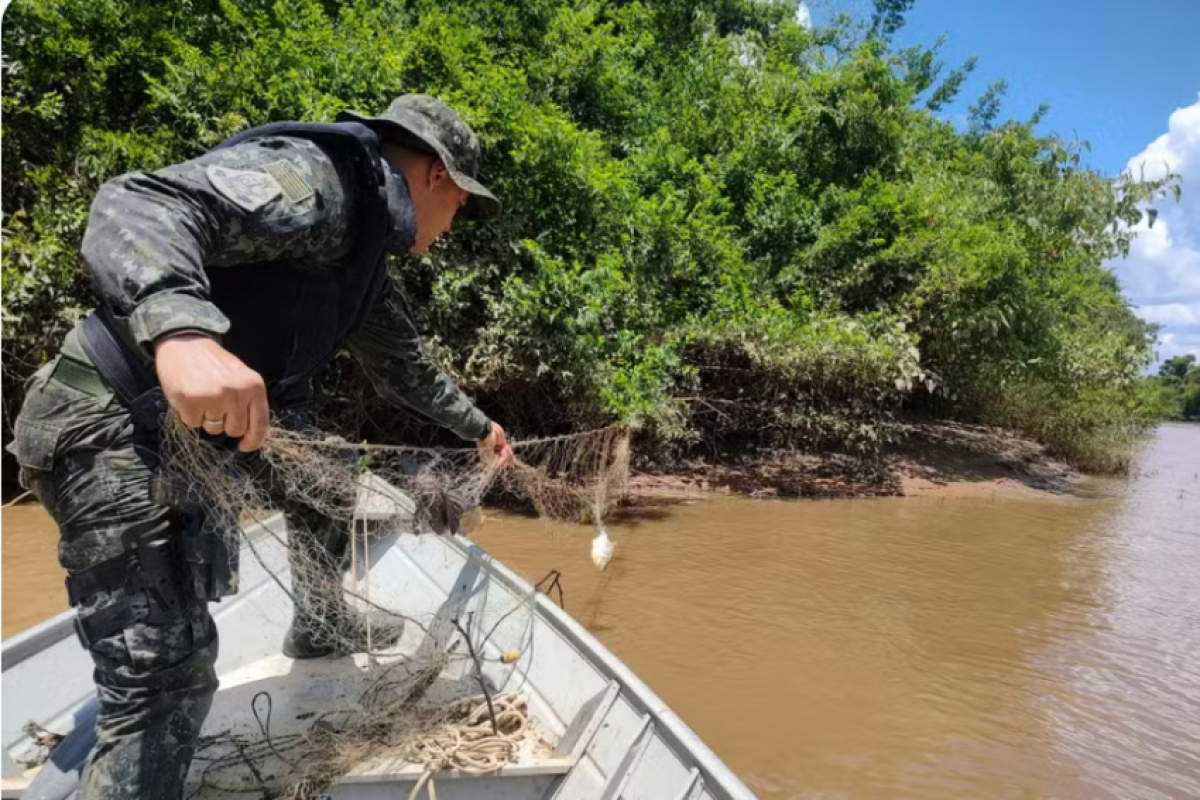 Ação aconteceu no rio Aguapeí, que corta a região de Araçatuba