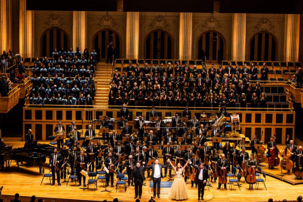 Orquestra apresentou Carmina Burana na Sala Sa?o Paulo