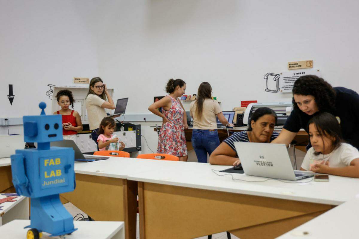 O FabLab, que teve acordo renovado para os próximos anos, visando o pleno aprendizado das crianças