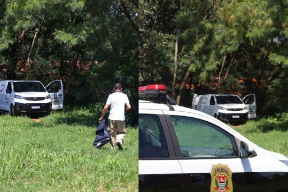 Populares encontraram o corpo e acionaram a polícia.