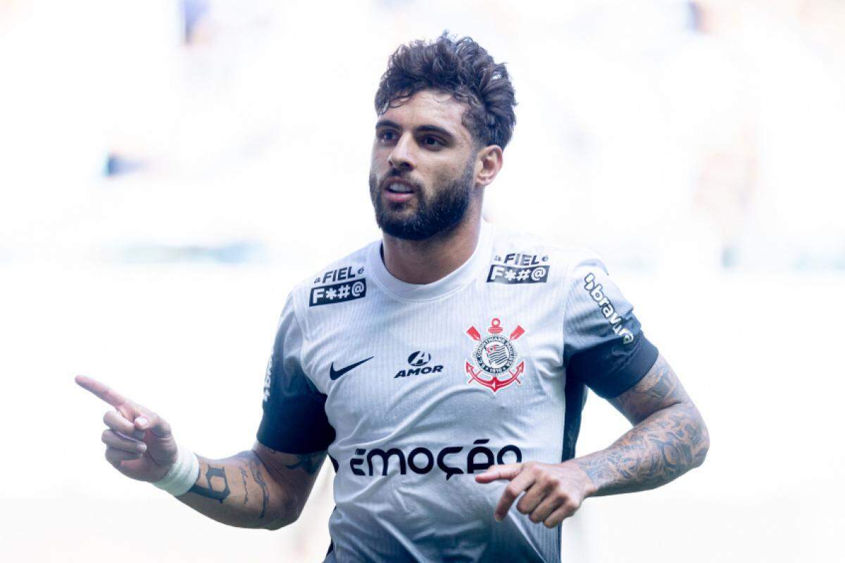 O atacante Yuri Alberto, do Corinthians