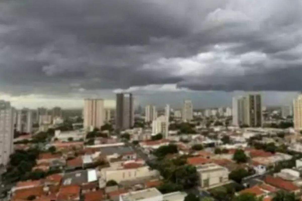 Chuva deve chegar no dia de Natal