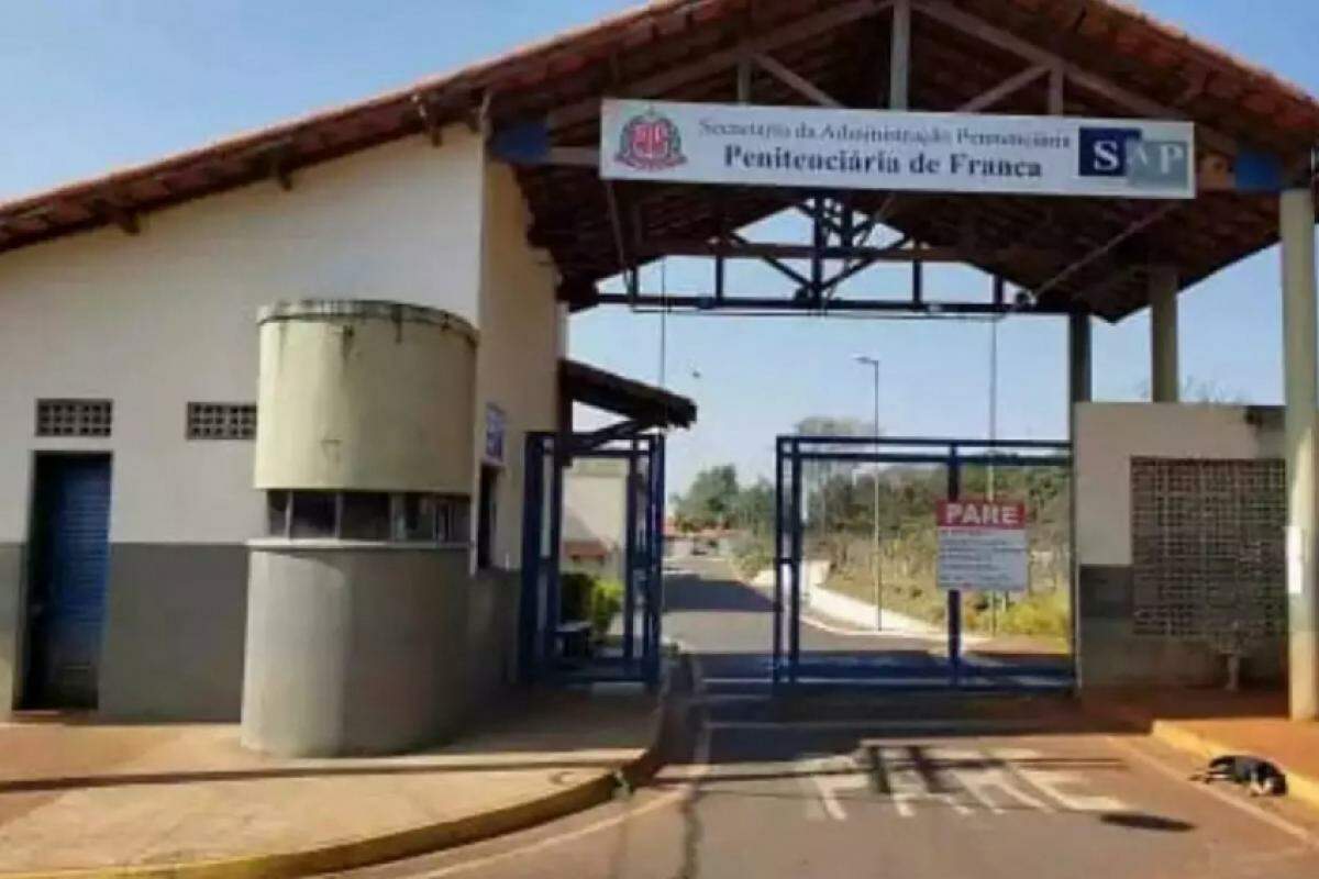 Fachada da penitenciária de Franca, no bairro City Petrópolis