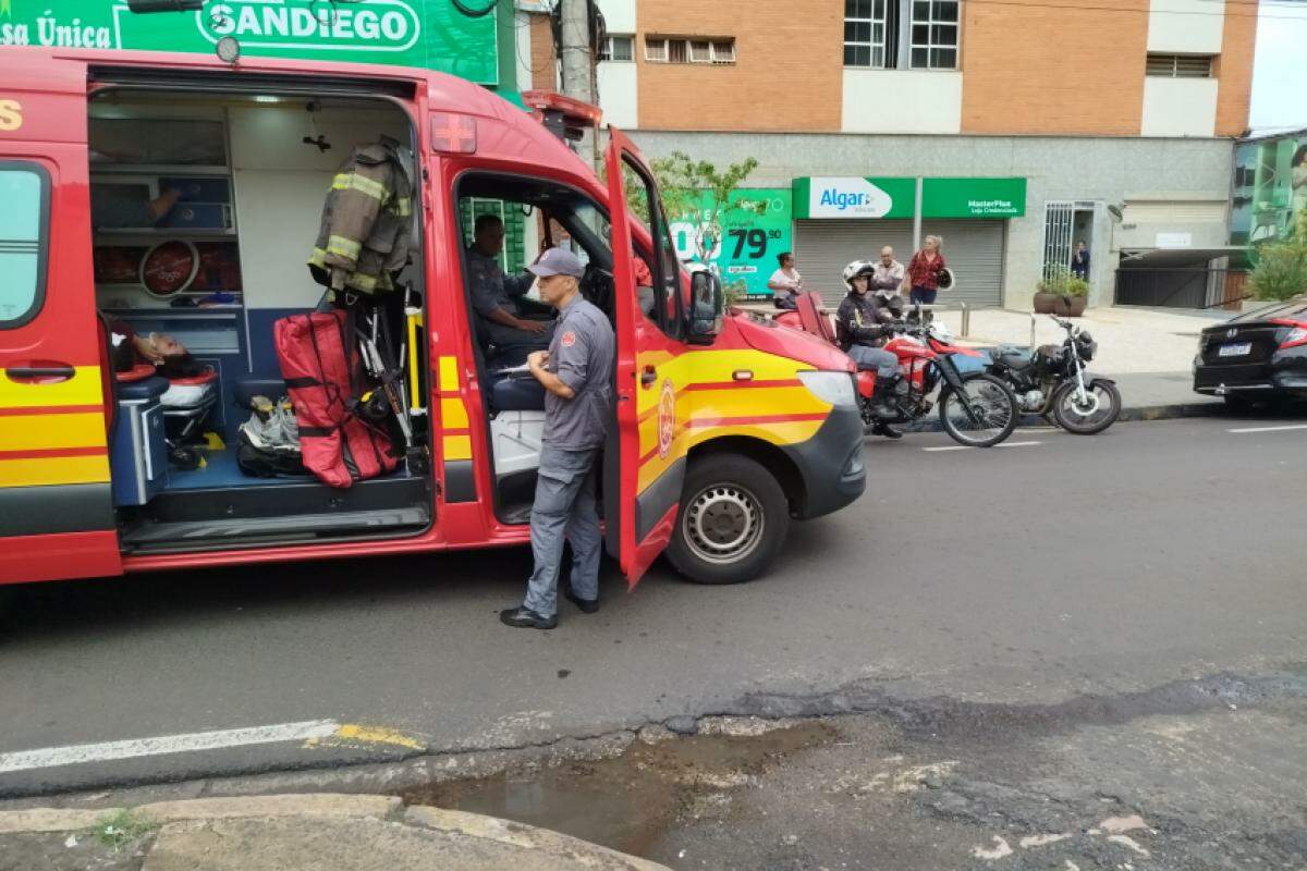 Resgate do Corpo de Bombeiros prestou atendimento às vítimas