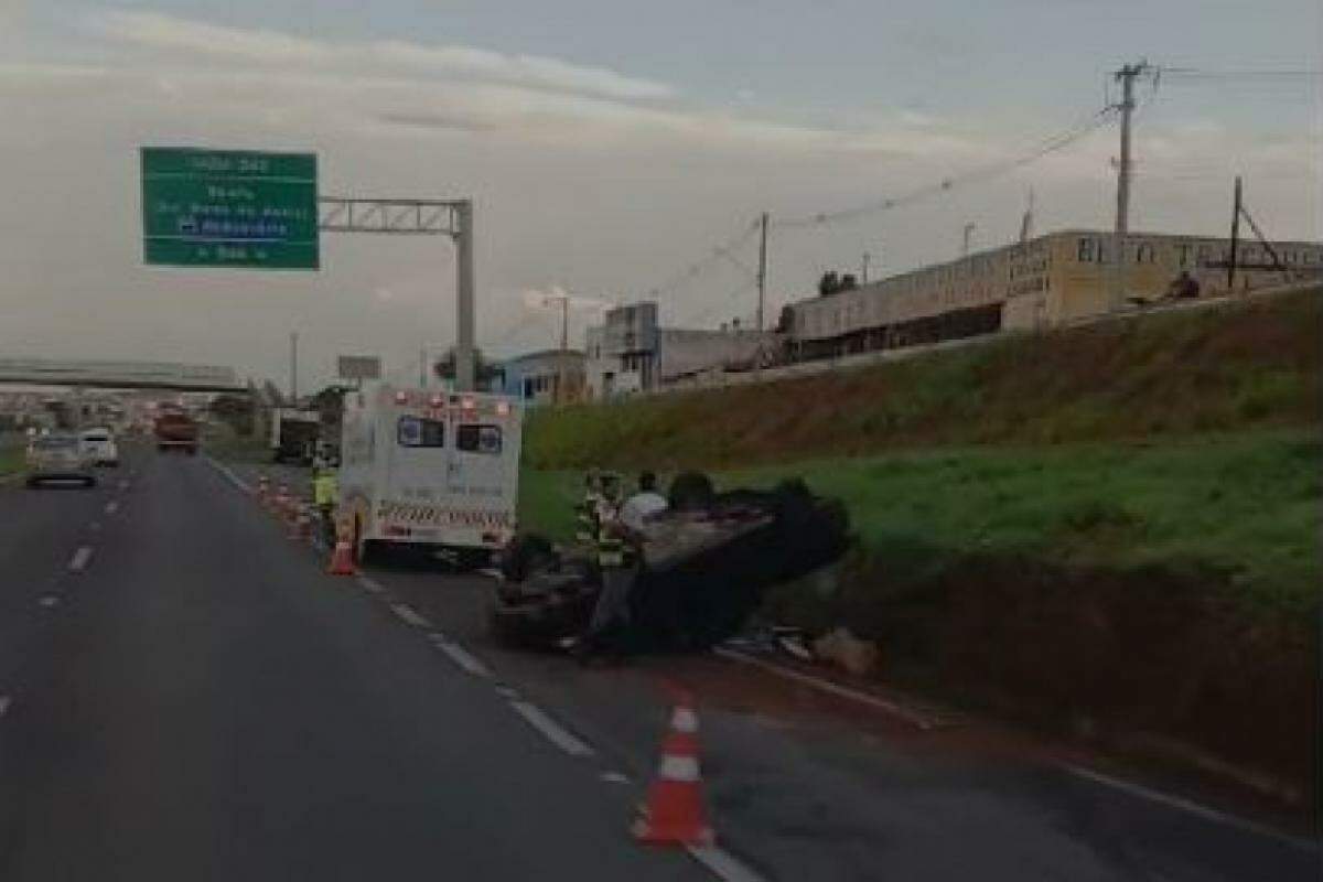 Acidente ocorreu no km 344 mais 500 metros da Marechal Rondon (SP-300), na altura do bairro Parque Vista Alegre