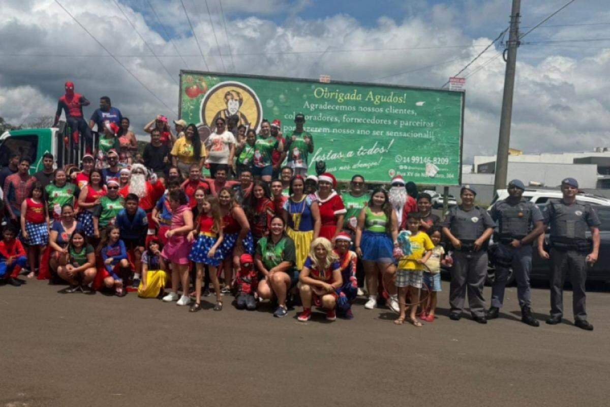 Grupo de voluntários foi criado em 2020 e, hoje, é formado por cerca de 60 pessoas; ação social ocorre todos os anos