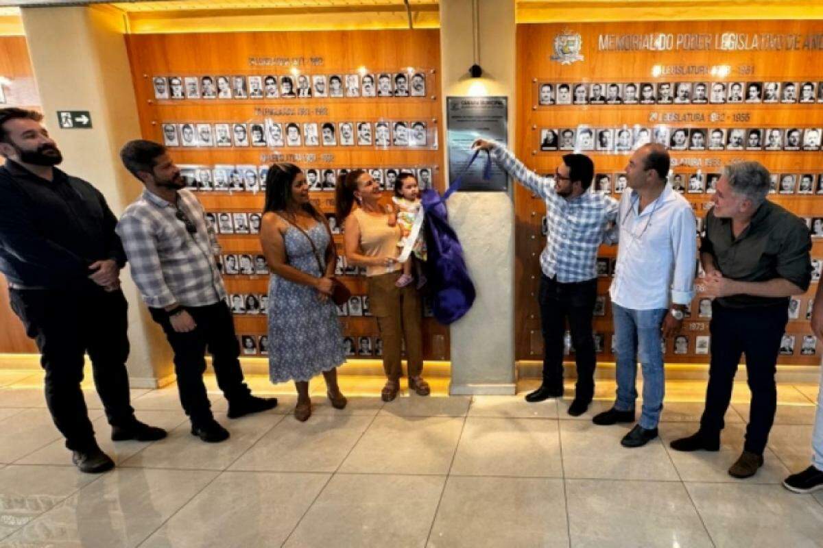 Durante a cerimônia, o presidente da Câmara, Lucas Furlan Lopes (PSDB), destacou o memorial como fonte de inspiração e conhecimento