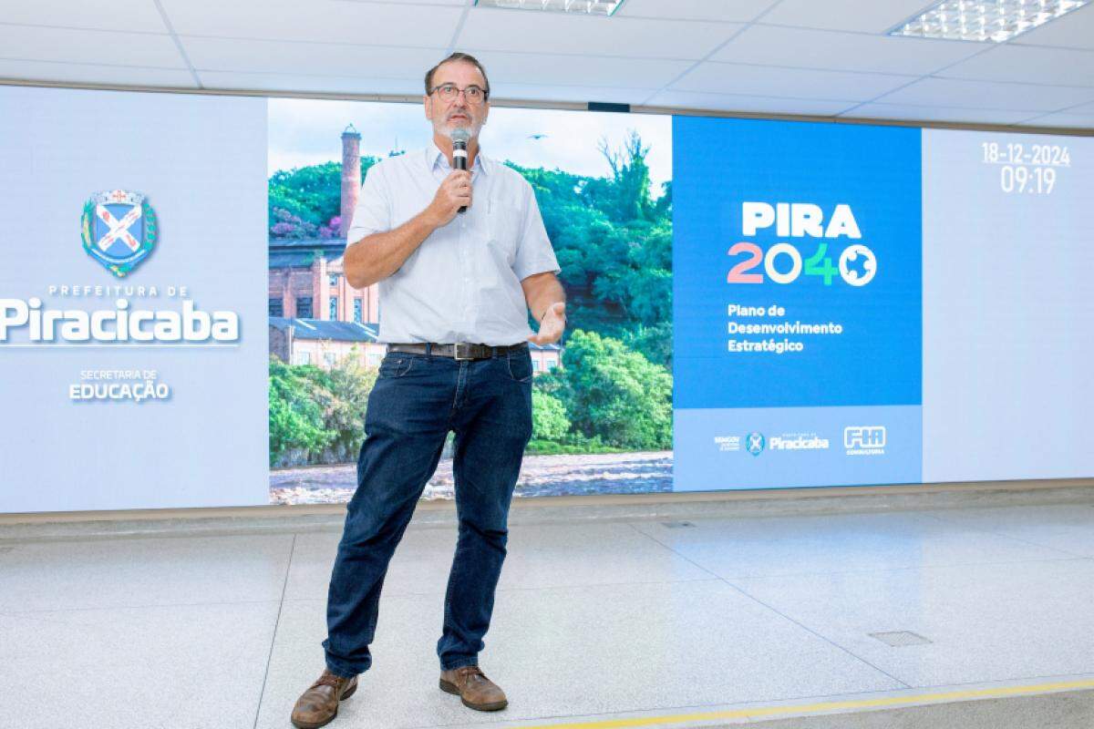 O prefeito Luciano Almeida ressaltou que o Pira 2040 é uma ferramenta para que todos possam participar