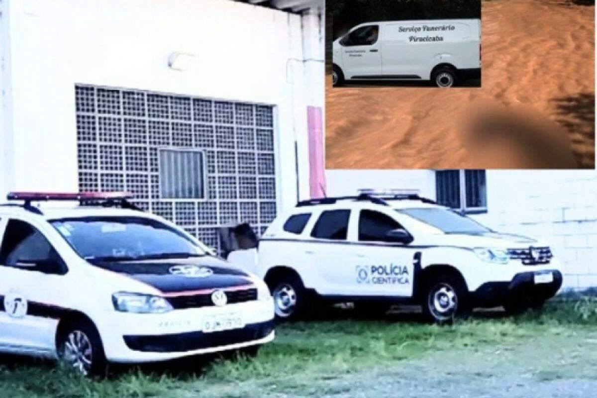 A pericia constatou que o homem tinha marcas de disparos de arma de fogo no peito.