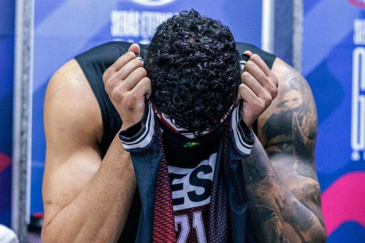 Pivô Wesley Castro após derrota para o Unifacisa