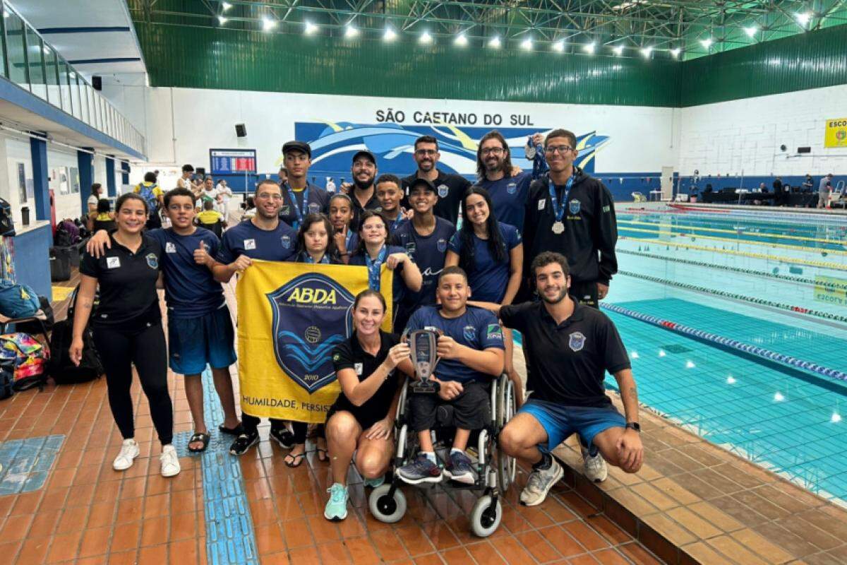 A equipe da ABDA ficou em 4.º lugar na pontuação geral do Campeonato Paulista de Verão no último final de semana