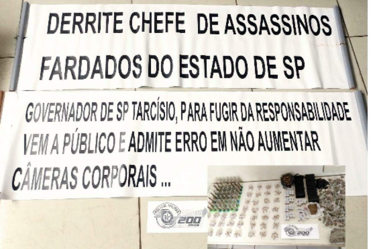 A ação policial ocorreu na Comunidade Pereirinha em Piracicaba.