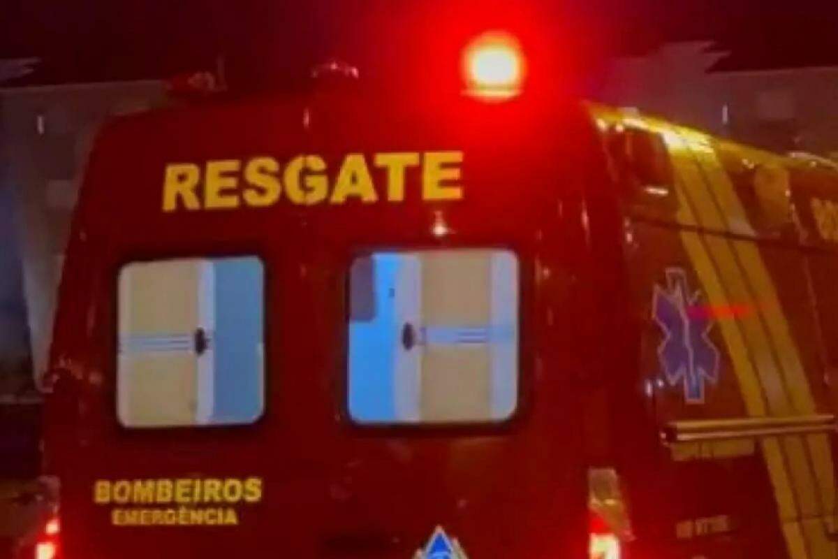 O Resgate do Corpo de Bombeiros atendeu a vítima e a encaminhou para o hospital São Joaquim