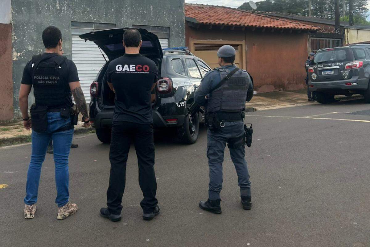 Duas prisões foram feitas em Franca