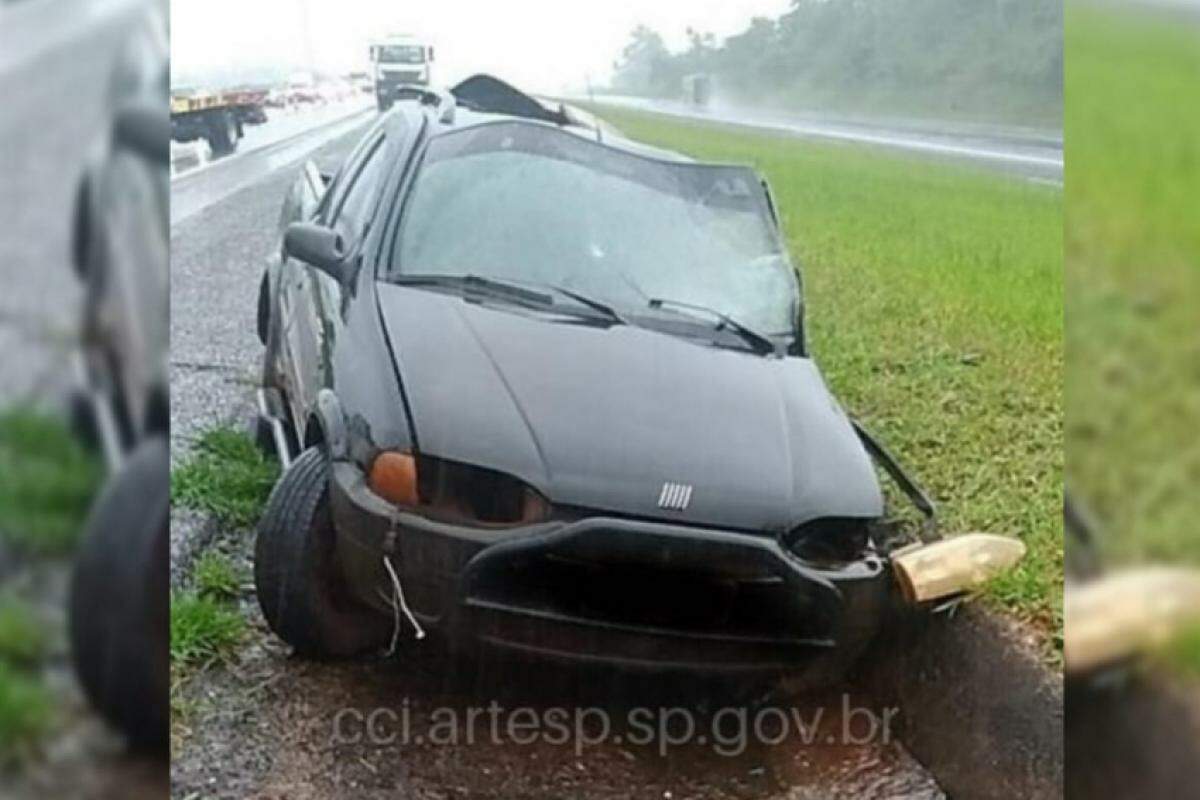 Vítima conduzia um Fiat Strada pela pista de rolamento esquerda e o recuo do canteiro central da Castelo Branco