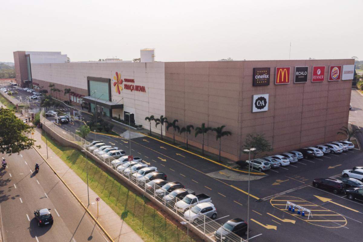 Vista do Shopping Praça Nova