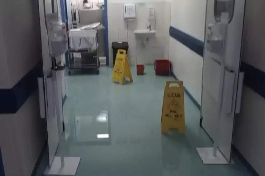 Chuva atingiu hospital de São José