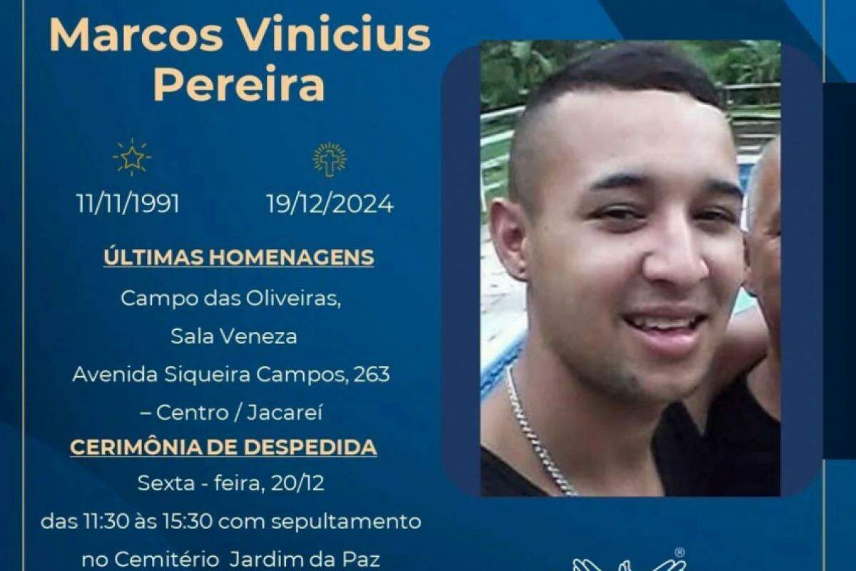 Marcos Vinicius morreu afogado