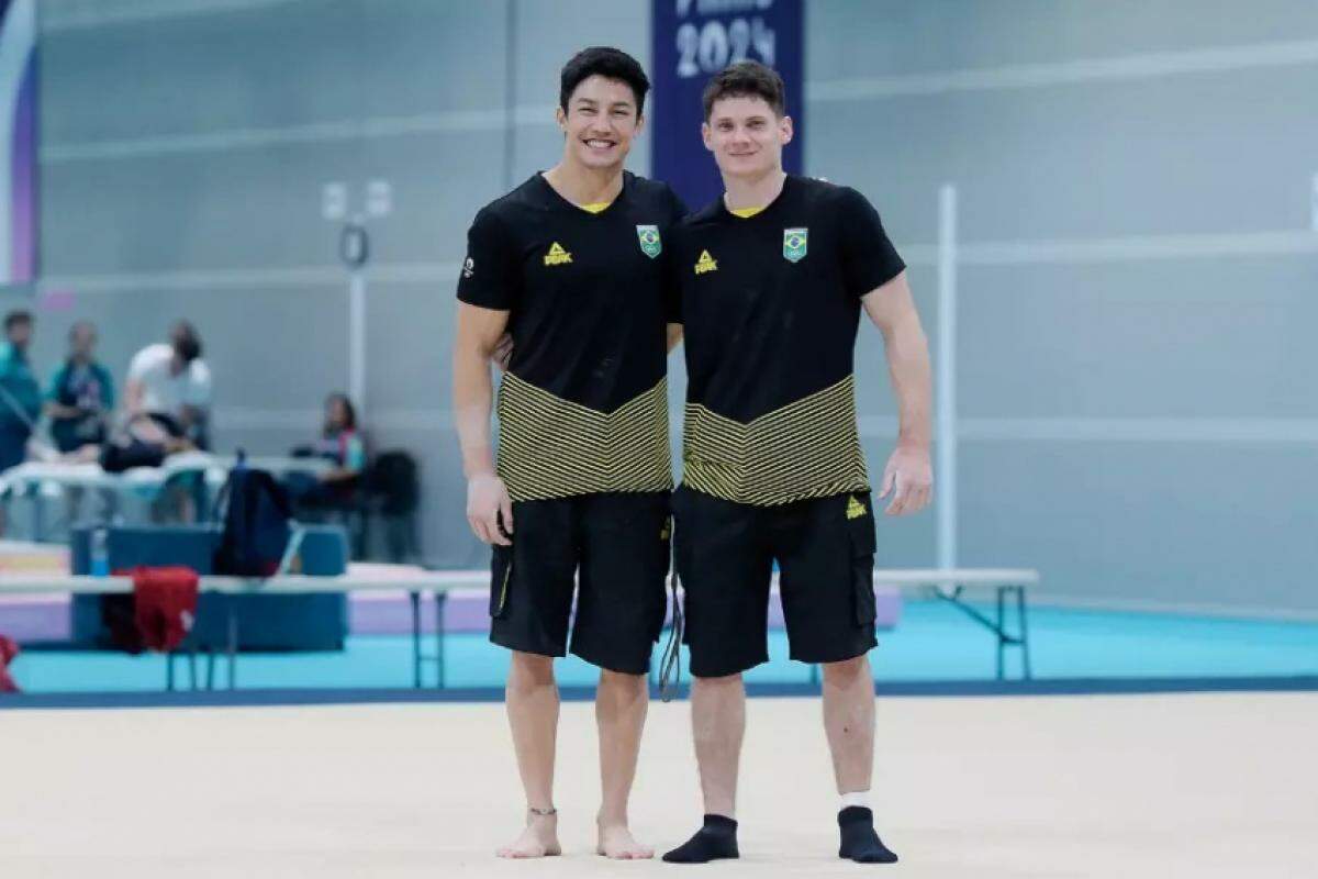 Nory e Diogo são estrelas da Seleção Brasileira de Ginástica