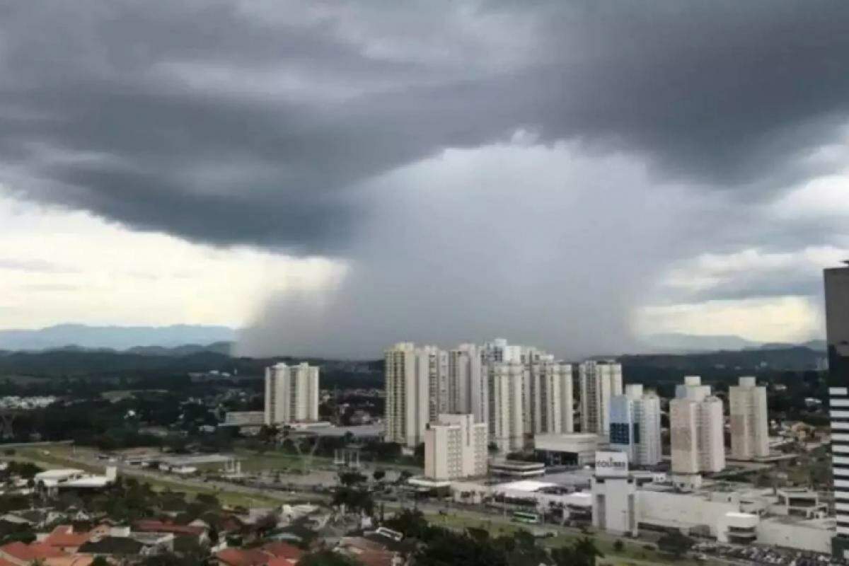 Choveu bastante nas últimas horas