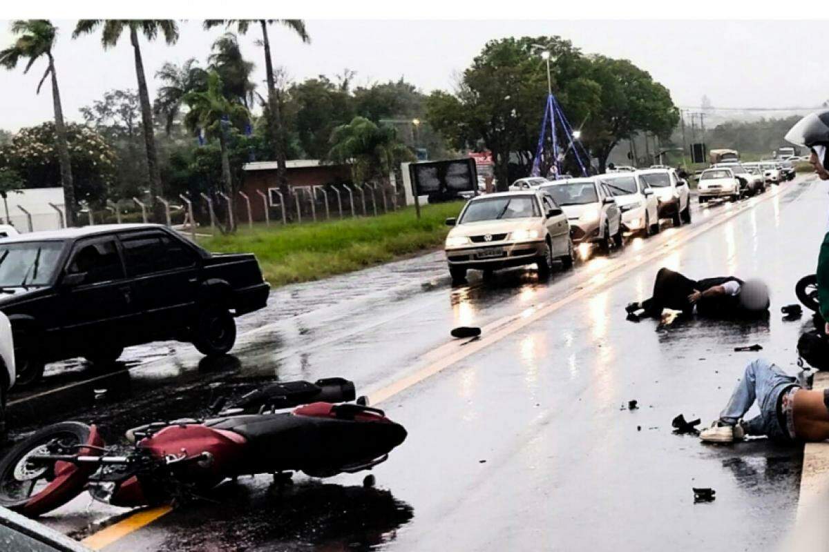 O acidente aconteceu na rodovia Margarida da Graça Martins.