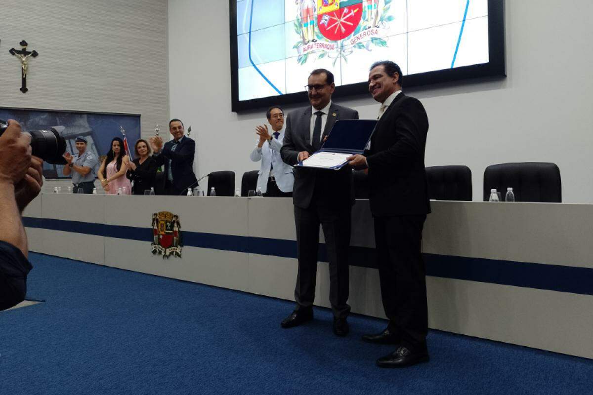 Anderson Farias recebe o diploma de prefeito de São José do juiz José Loureiro