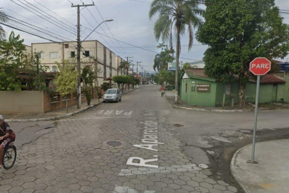 Rua onde ocorreu o atentado