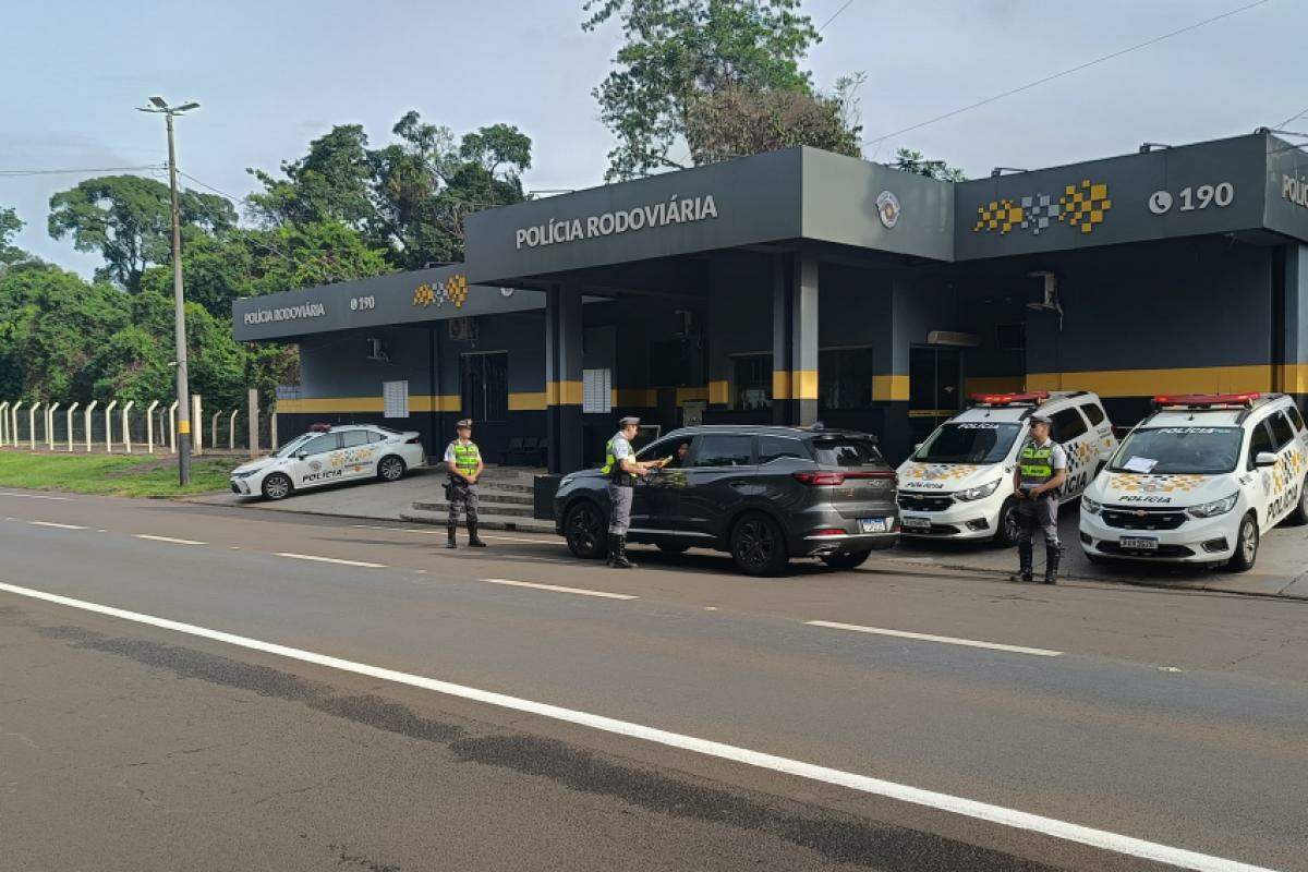 Base da Polícia Rodoviária de Penápolis