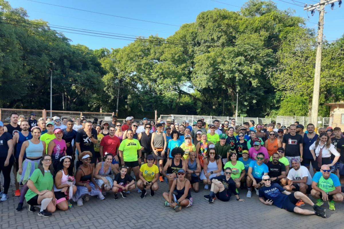 Turma termina o ano com corrida de confraternização no Engenho 