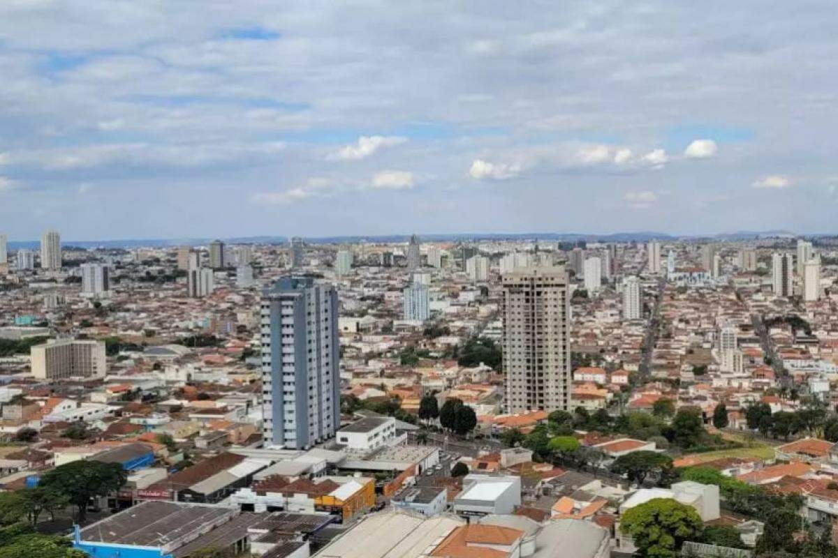 Franca vista do alto: aluguéis representam 29,22% das moradias na cidade