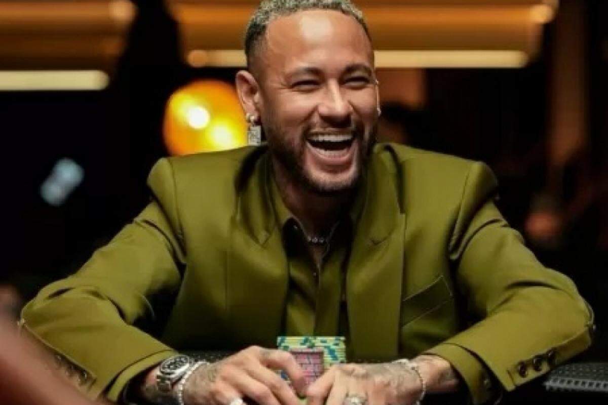 Neymar participanto do evento One Neymar Jr Edition, organizado pelo BSOP em parceria com o PokerStars