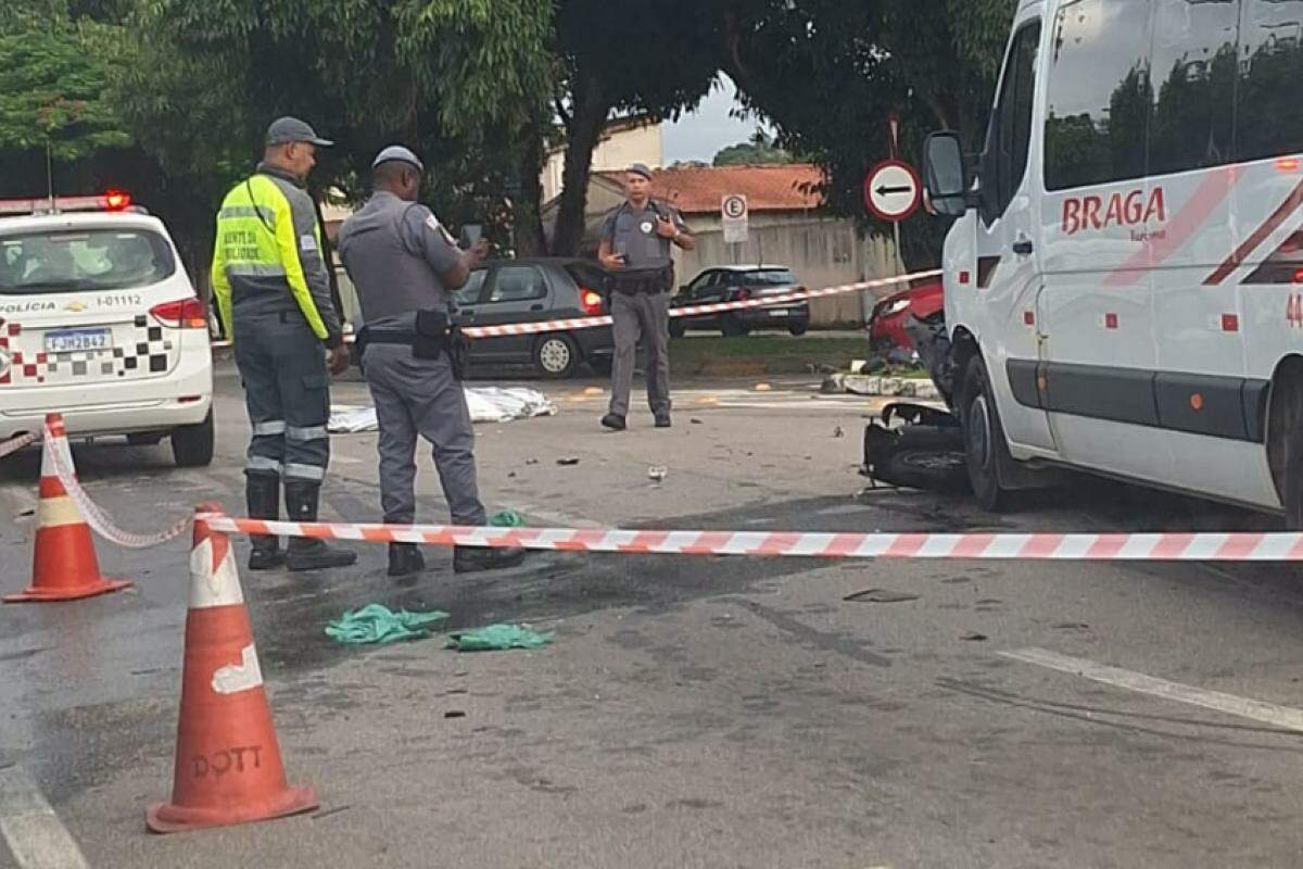 Motociclista morreu em São José