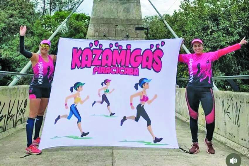 Néia e Van são as líderes do grupo 'Kazamigas'